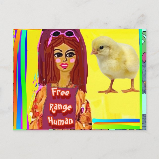 Postal Cartão de aniversário (Frente)