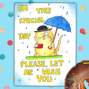 Postal Cartão de ANIVERSÁRIO BRITÂNICO de Nicole Janes