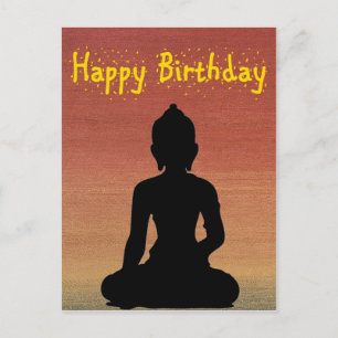 Postal Cartão de aniversário_Buda2