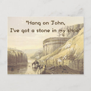 Postal Cartão de aniversário engraçado EUA ocidentais