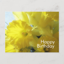 Postal Cartão de Aniversário Feliz