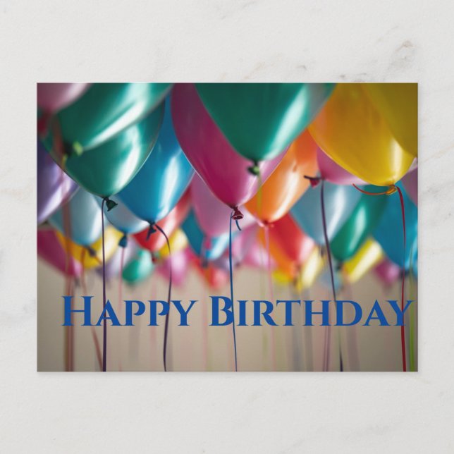 Postal Cartão de aniversário Feliz aniversário Especial (Frente)