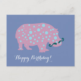 Postal Cartão de Aniversário Feliz e Engraçado