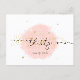 Postal Cartão De Aniversário Para Ela