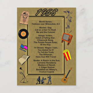 Postal Cartão de Aniversário para Eventos do Excelente 19