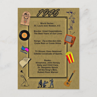 Postal Cartão de Aniversário para Eventos do Excelente 19