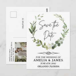 Postal Cartão de Anúncio de Casamento com Nó Celta e Flec