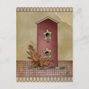 Postal Cartão de Arte Primitivo