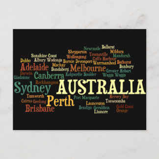 Postal Cartão de AUSTRÁLIA