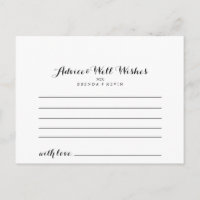 Cartão de Aviso de Casamento