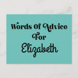 Postal Cartão de Aviso de festa de formatura para Convida