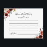 Postal Cartão de Aviso Floral primavera Elegante<br><div class="desc">Este cartão de conselho floral primavera elegante é perfeito para um casamento simples. A design apresenta flores lindas, pintadas à mão, cor-de-rosa, esbranquiçadas, vermelhas, azuis e arrojadas, juntamente com folhagem verde. Estas cartas são perfeitas para um casamento, chá de panela, chá de fraldas, festa de formatura e muito mais. Personalize...</div>