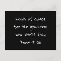Cartão De Aviso Para O Formando Engraçado