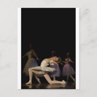 Postal Cartão de Ballet