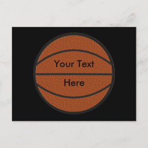 Postal Cartão de Basquete