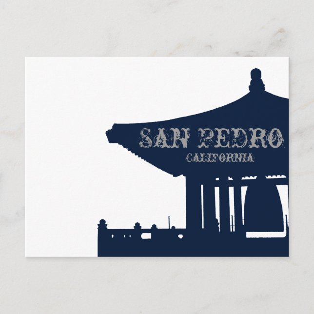 Postal Cartão de Bell da amizade do SP (Frente)