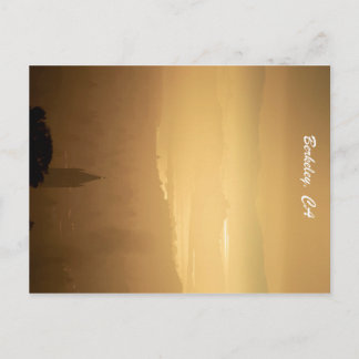 Postal Cartão de Berkeley -- Por do sol do pico do urso