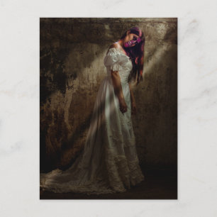 Postal Cartão de Boas Festas de Halloween Assustador