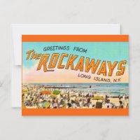 Cartão de Boas-Vindas de Long Island Rockaways