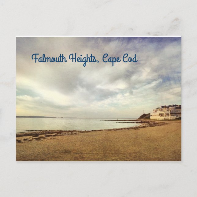 Postal Cartão de Cape Cod (alturas de Falmouth) (Frente)