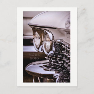 Postal Cartão de Carro vintage clássico.