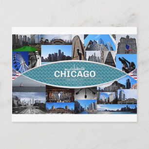 Postal Cartão de Chicago