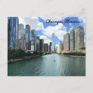 Postal Cartão de Chicago, Illinois