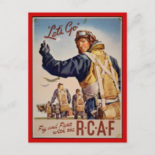 Postal Cartão de coletores WW1 1914 CANADA PROPAGANDA