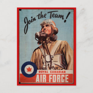 Postal Cartão de coletores WW1 1914 CANADA PROPAGANDA