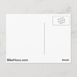 Postal Cartão de Colorado da bicicleta