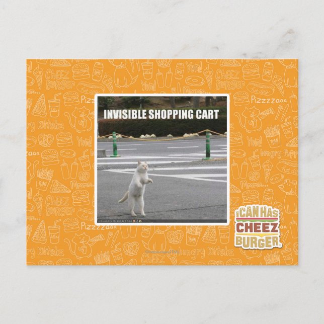 POSTAL CARTÃO DE COMPRO INVISÍVEL (Frente)
