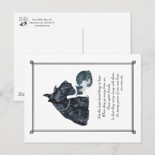 Postal Cartão de Condolências PUPs