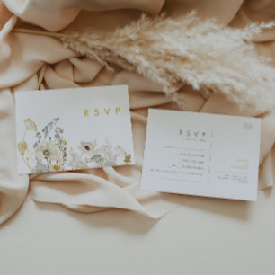 Postal Cartão de Confirmação de Pedido de Música da Flor 