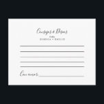 Postal Cartão de Conselheiro de Casamento dos Consejos y<br><div class="desc">Este cartão de conselho de casamento dos consejos y deseos é perfeito para um casamento espanhol moderno. O design apresenta. Estas cartas são perfeitas para um casamento, chá de panela, chá de fraldas, festa de formatura e muito mais. Personalize as cartas com os nomes da noiva e do noivo, dos...</div>