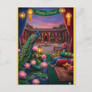 Postal Cartão de Diwali Personalizado