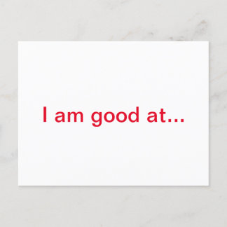 Postal Cartão de encorajamento