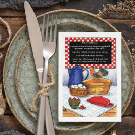 Postal Cartão de Especial de Café da Manhã Inspirador