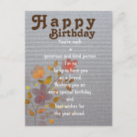 Cartão de Excelente de aniversário