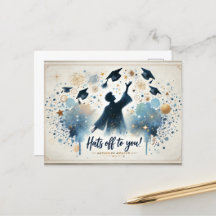 Cartão de Formatura moderno e minimalista