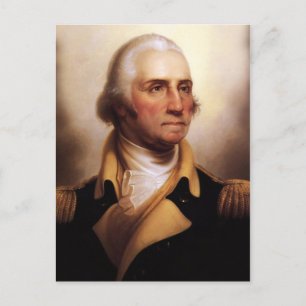 Postal Cartão de George Washington
