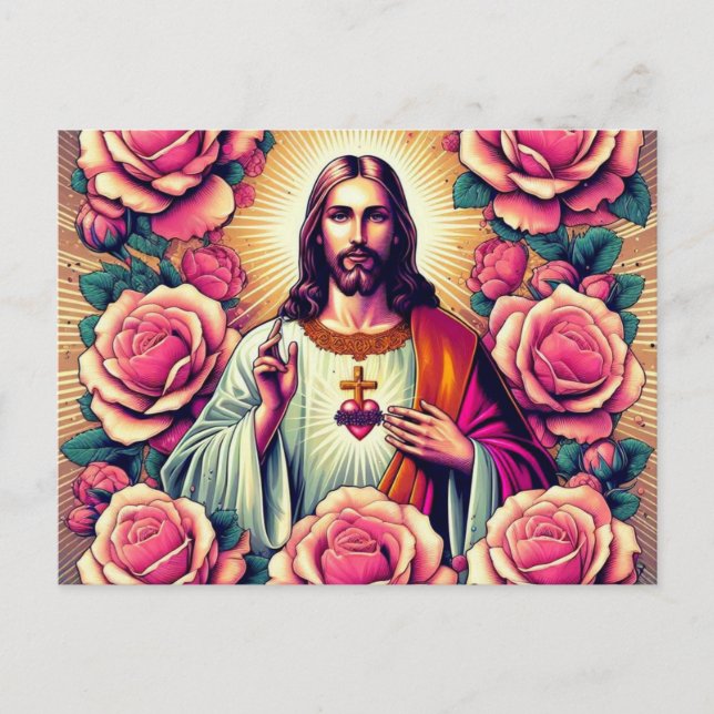 Postal Cartão de Jesus! (Frente)