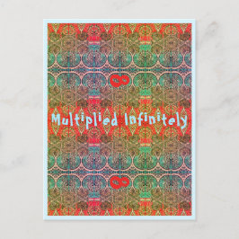 Postal Cartão De Junção N.O 45 Infinito Multiplicado Infi