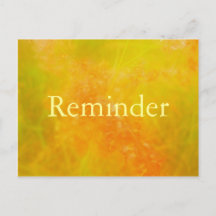 Cartão de lembrete de compromisso profissional lar