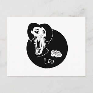 Postal Cartão de Leo
