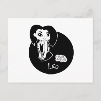 Postal Cartão de Leo