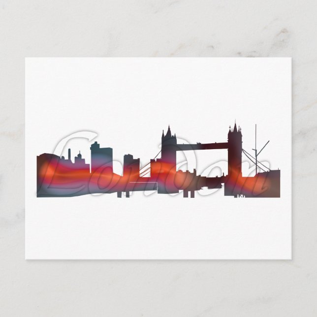 Postal Cartão de Londres (Frente)