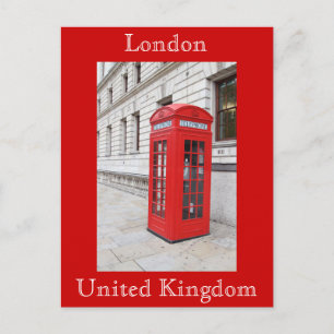 Postal Cartão de Londres