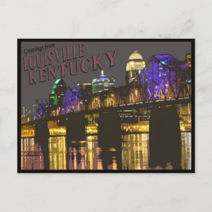 Postal Cartão de Louisville Kentucky
