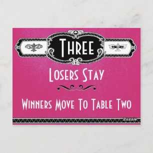 Postal Cartão de Mesa Bunco de Arte Vintage #3