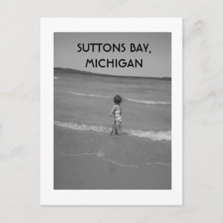 Postal Cartão de Michigan da baía de Suttons